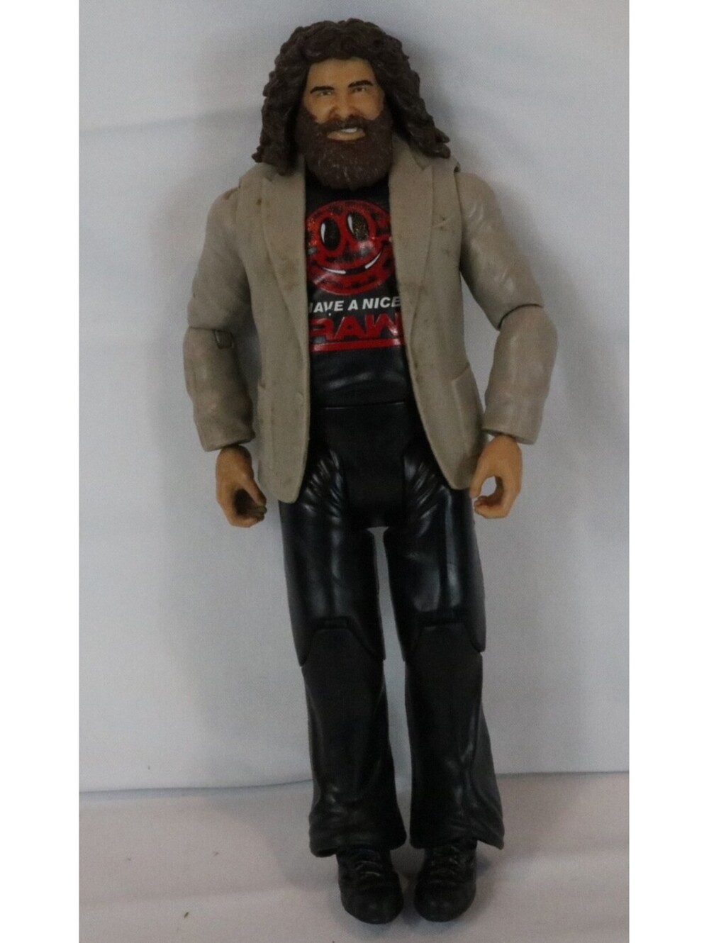 Mick Foley General Manager Figure Mattel WWE Wrestling RAW GM